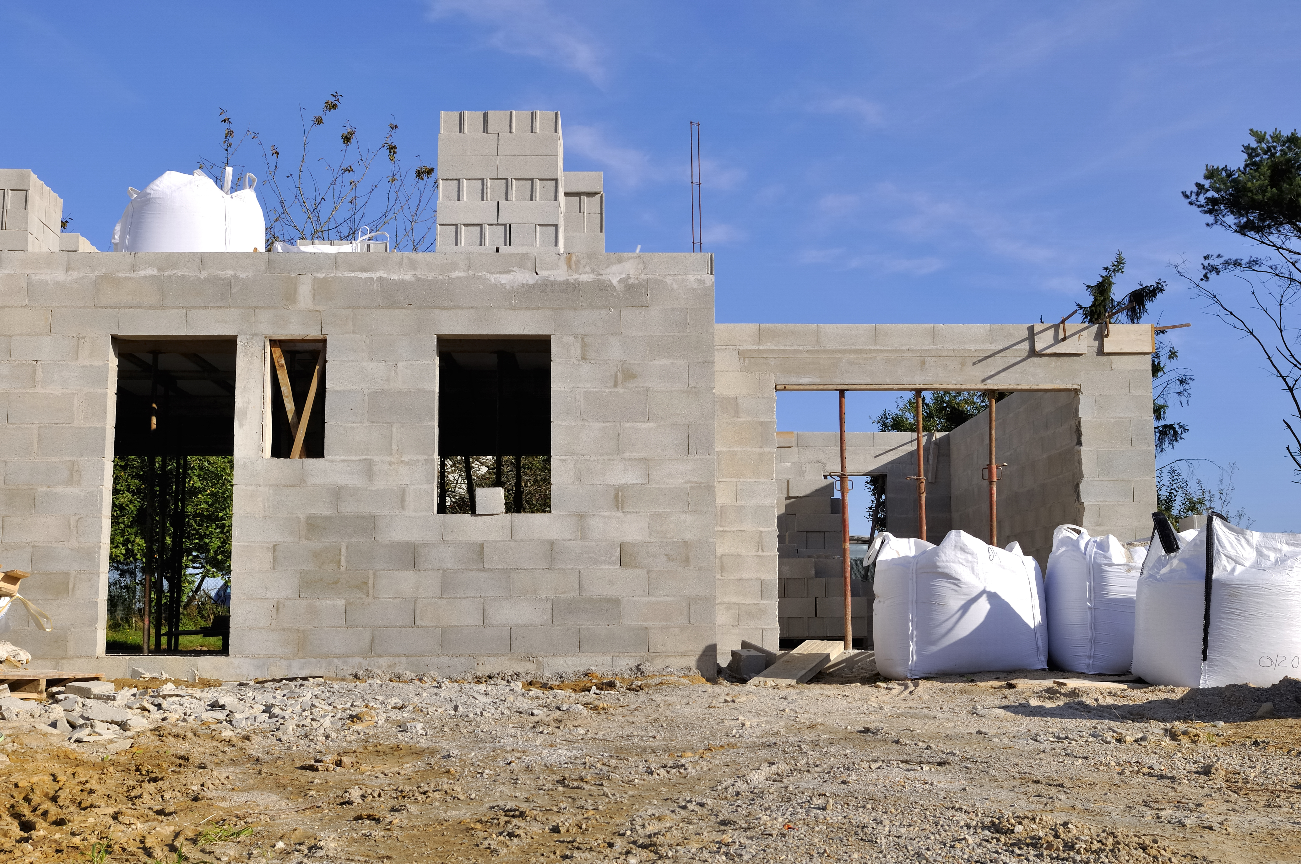 stairs house that we built in 2020 at Doonside beach area